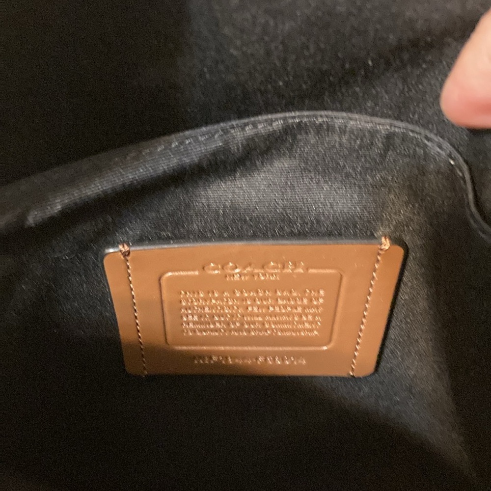Coach Brown Leather Messenger Bag Timeless Design - Picture 5 of 8